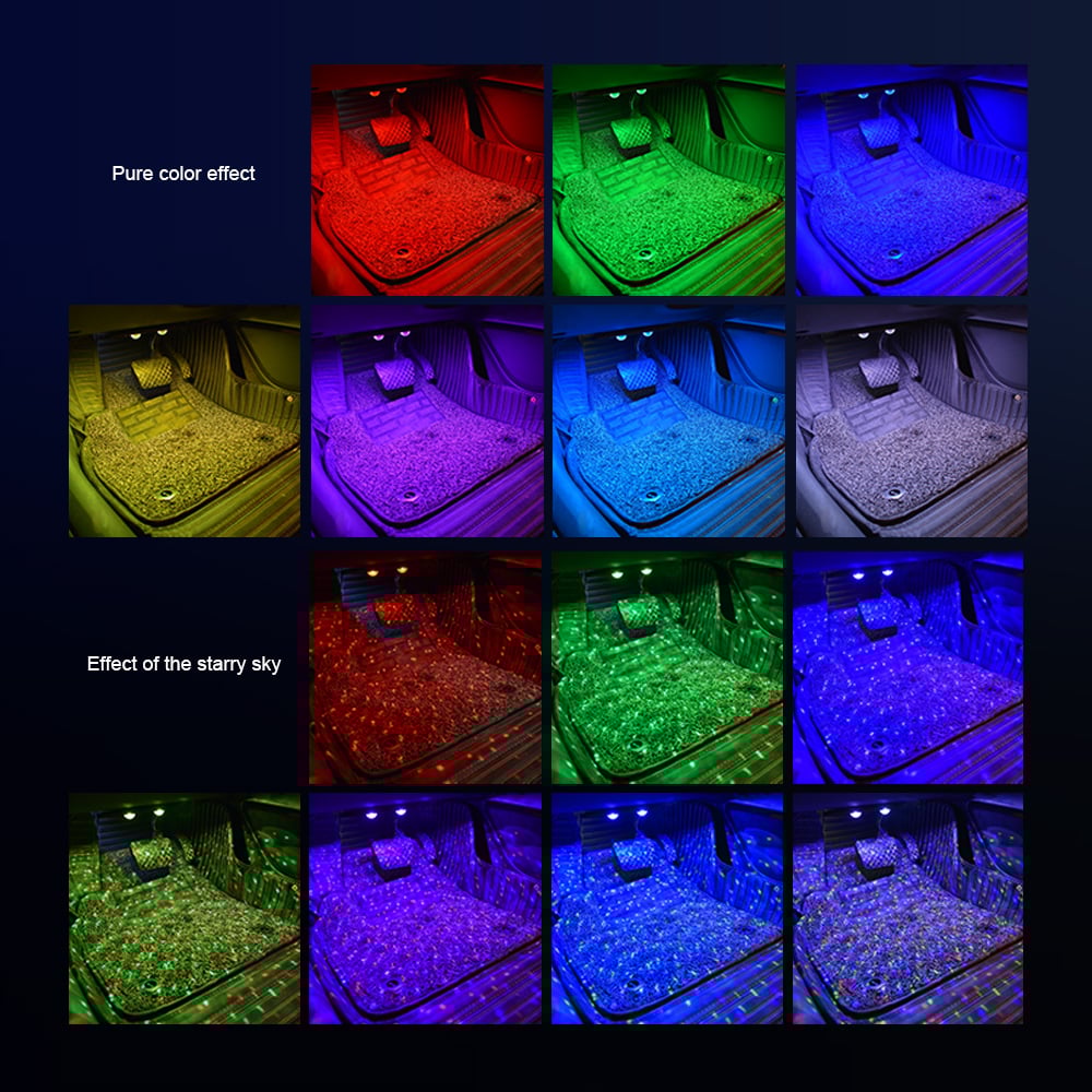 Car Interior Ambient Lights- (Contains 2 light bars)