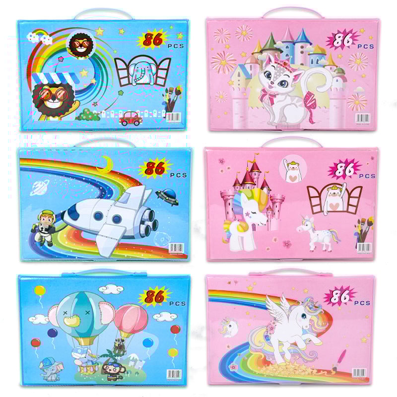 Deluxe 6-In-1 Art Creativity Set