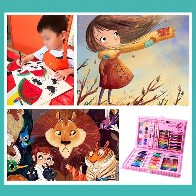 Deluxe 6-In-1 Art Creativity Set