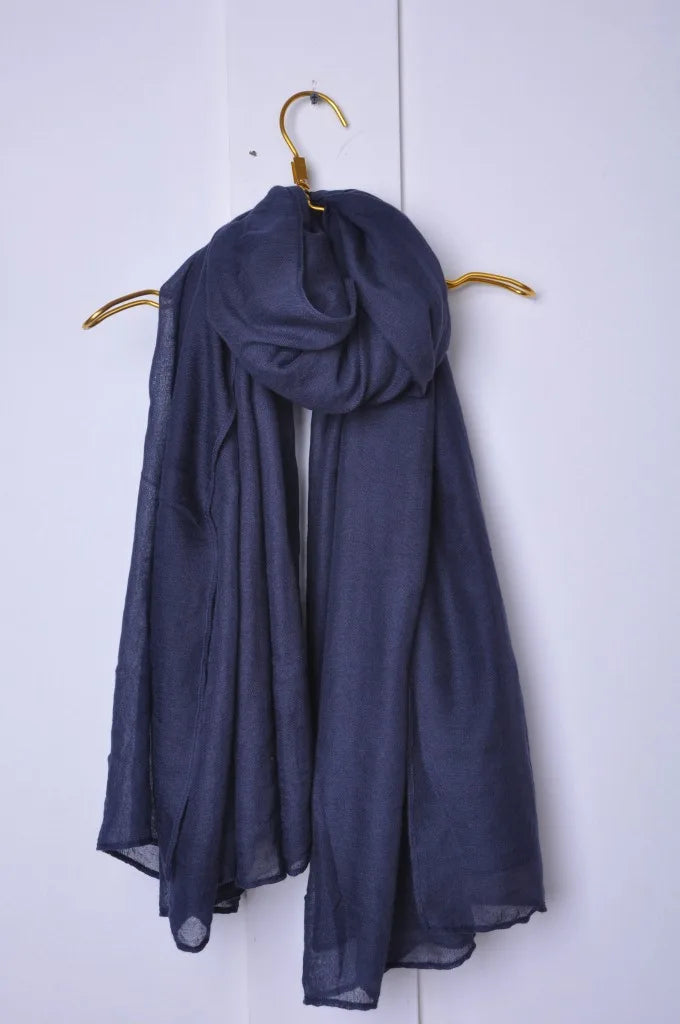 Solid Collor Scarfs For Ladies Head Wrap Big Size scarf Hijab Scarf Women Turban