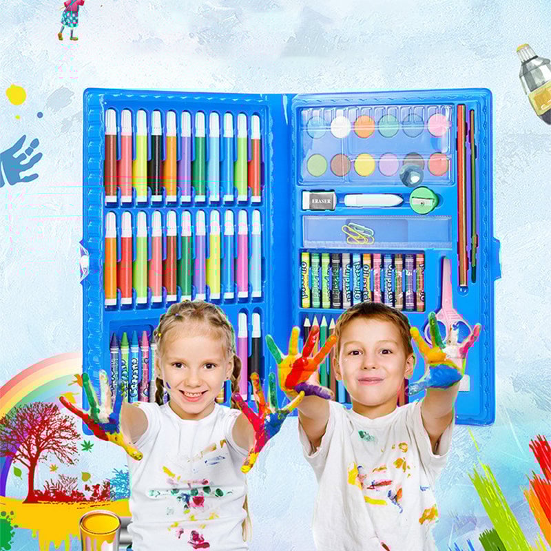 Deluxe 6-In-1 Art Creativity Set